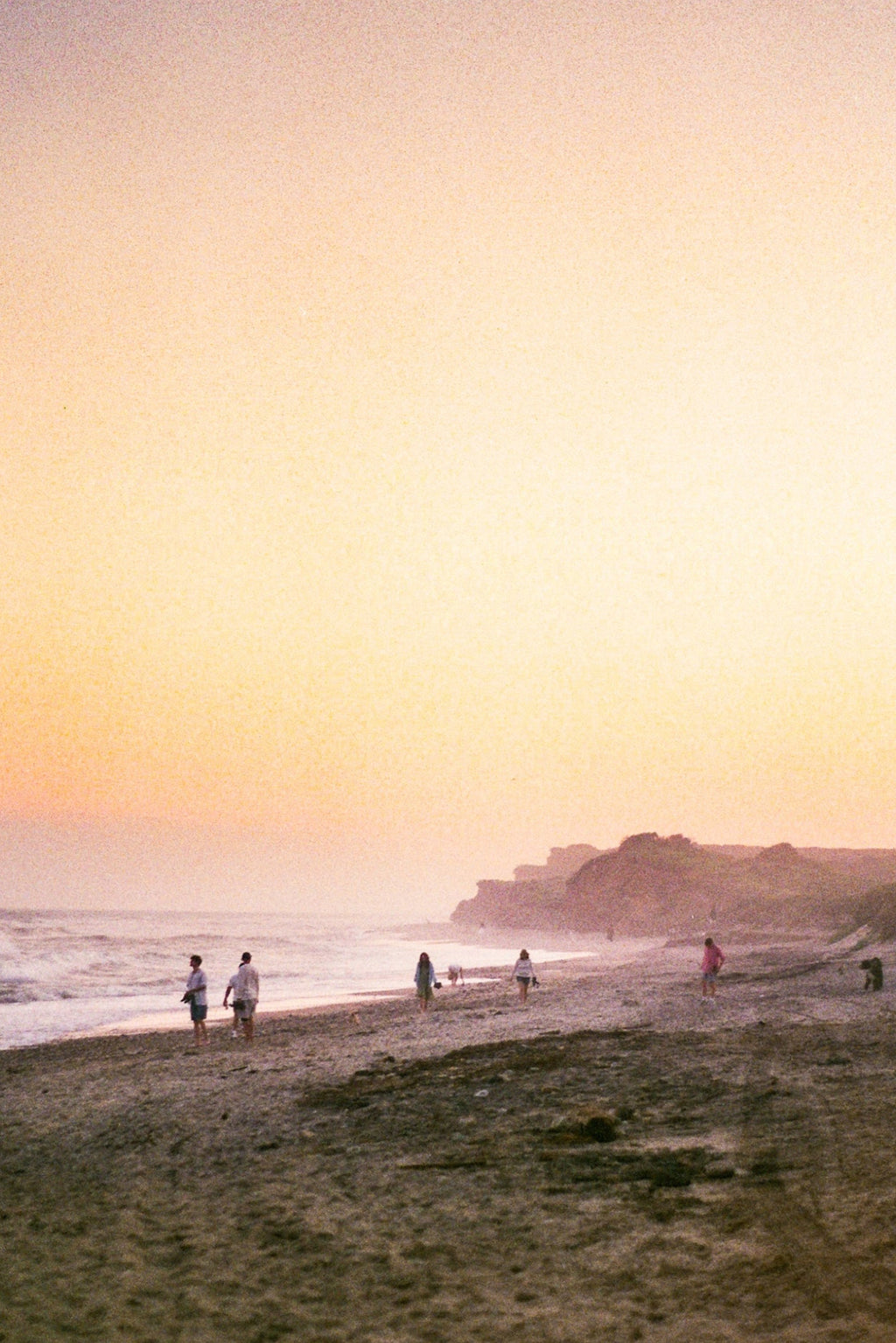 august night at ditch plains beach, Montauk ny 