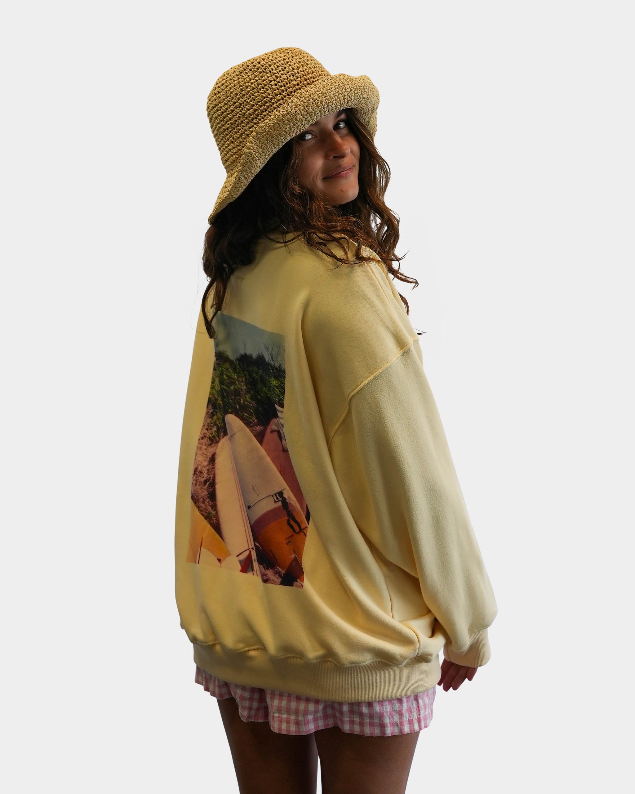 Core Crewneck Sun