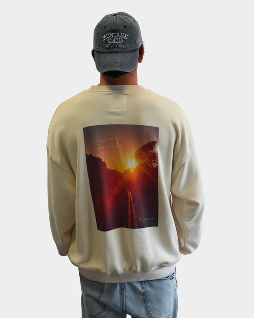Core Crewneck Sand
